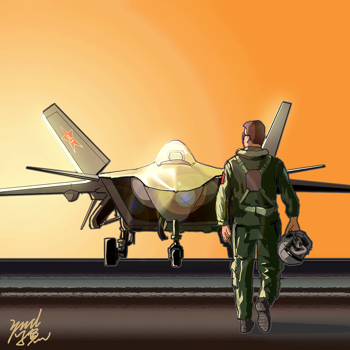 比心八一,我爱军旅