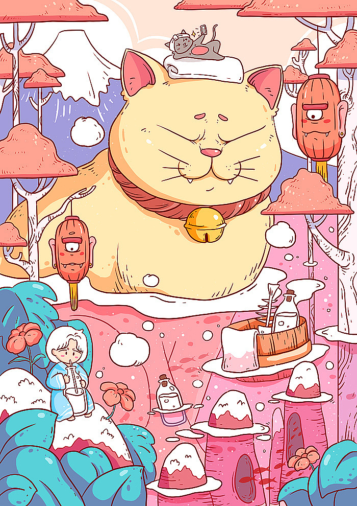 插畫練習(xí)（圖ZMjA0MzY1NjI4） - 創(chuàng)作習(xí)作 - 站酷設(shè)計(jì)師深海小腳原創(chuàng)素材 - 站酷ZCOOL