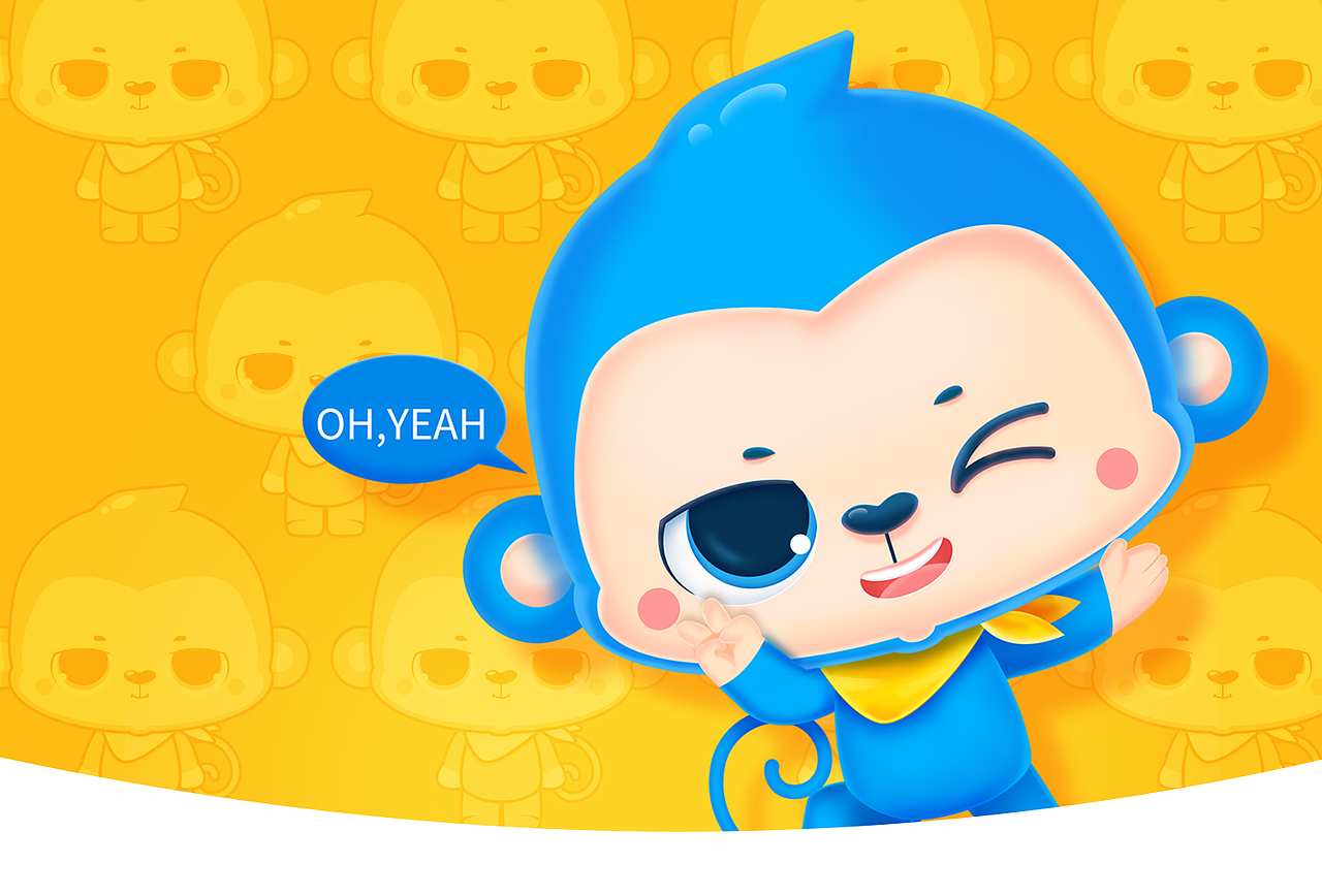 校园项目ip形象设计优嘉猴