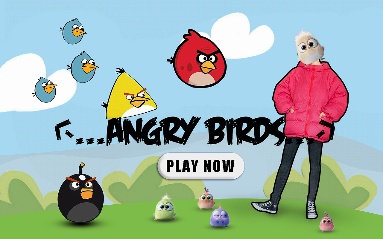 愤怒的小鸟同款棉服（图ZMTg4MDk5ODE2） - 宣传物料 - 站酷设计师李子栗子君原创素材 - 站酷ZCOOL