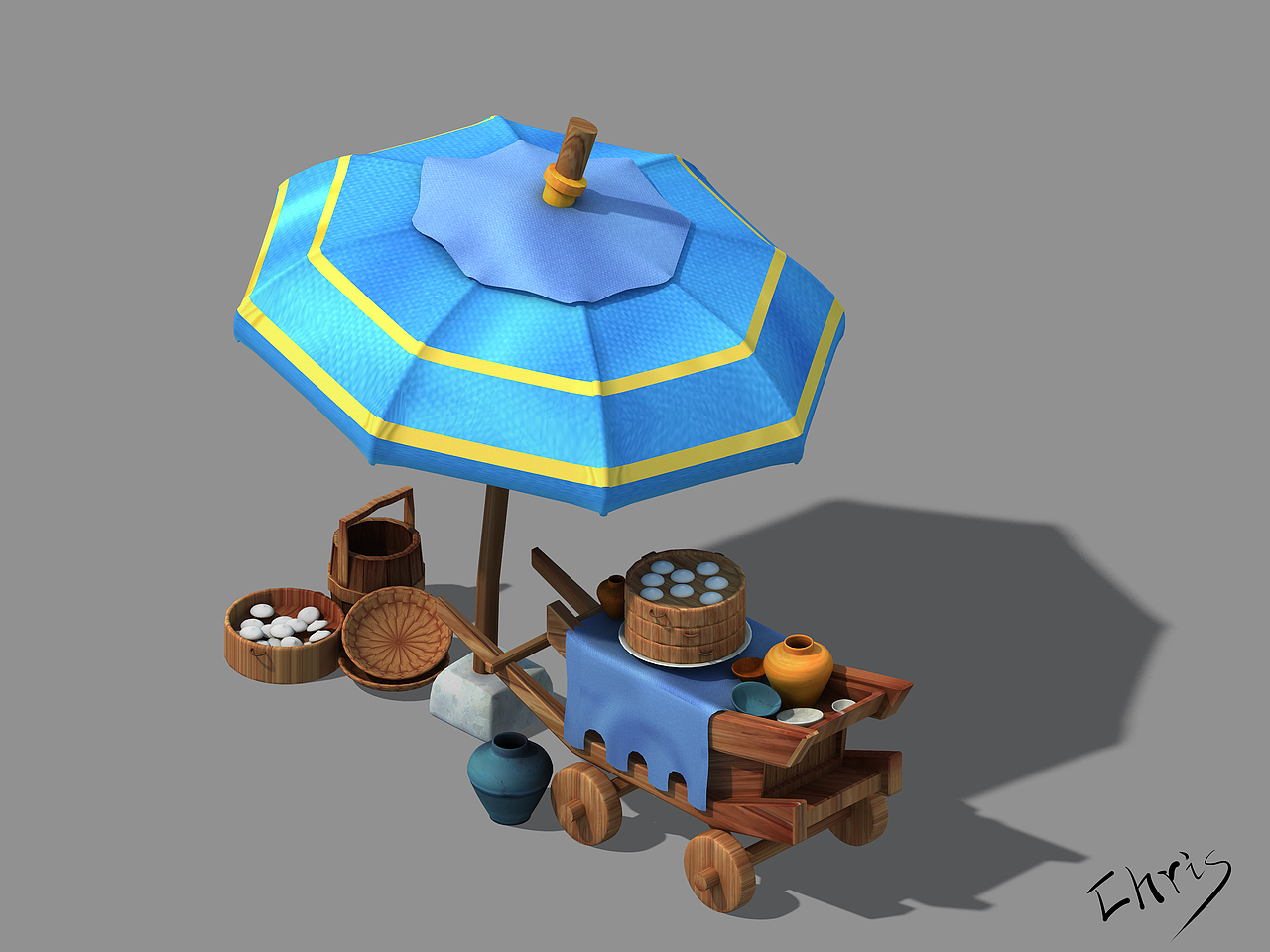 2.5D游戏场景（图ZOTEzODMyNzI=） - 场景 - 站酷设计师Chr1sJ原创素材 - 站酷ZCOOL