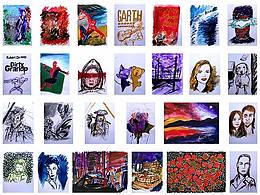 2018水彩绘画图31幅