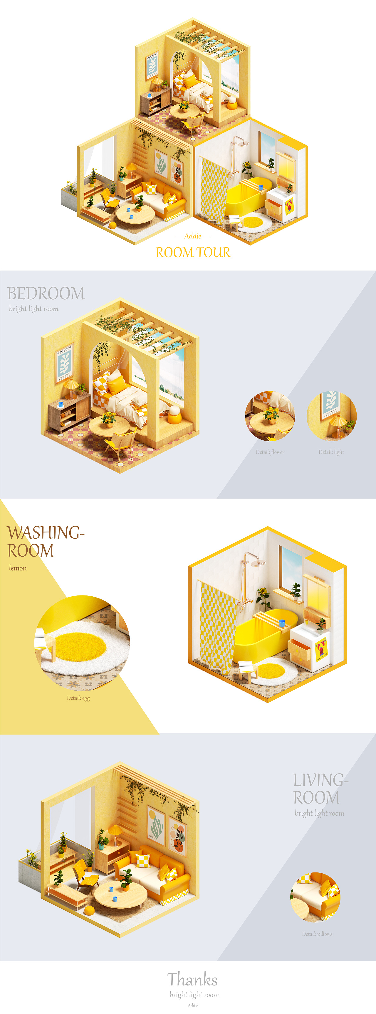 Roomtour房间之旅（图ZMjMxODUwNTQ4） - 场景 - 站酷设计师Adddie原创素材 - 站酷ZCOOL