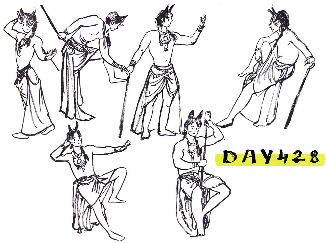 速写60天挑战第8次2023年11月到12月（图ZMzU3OTA4NjE2） - 创作习作 - 站酷设计师易意Evelyn原创素材 - 站酷ZCOOL