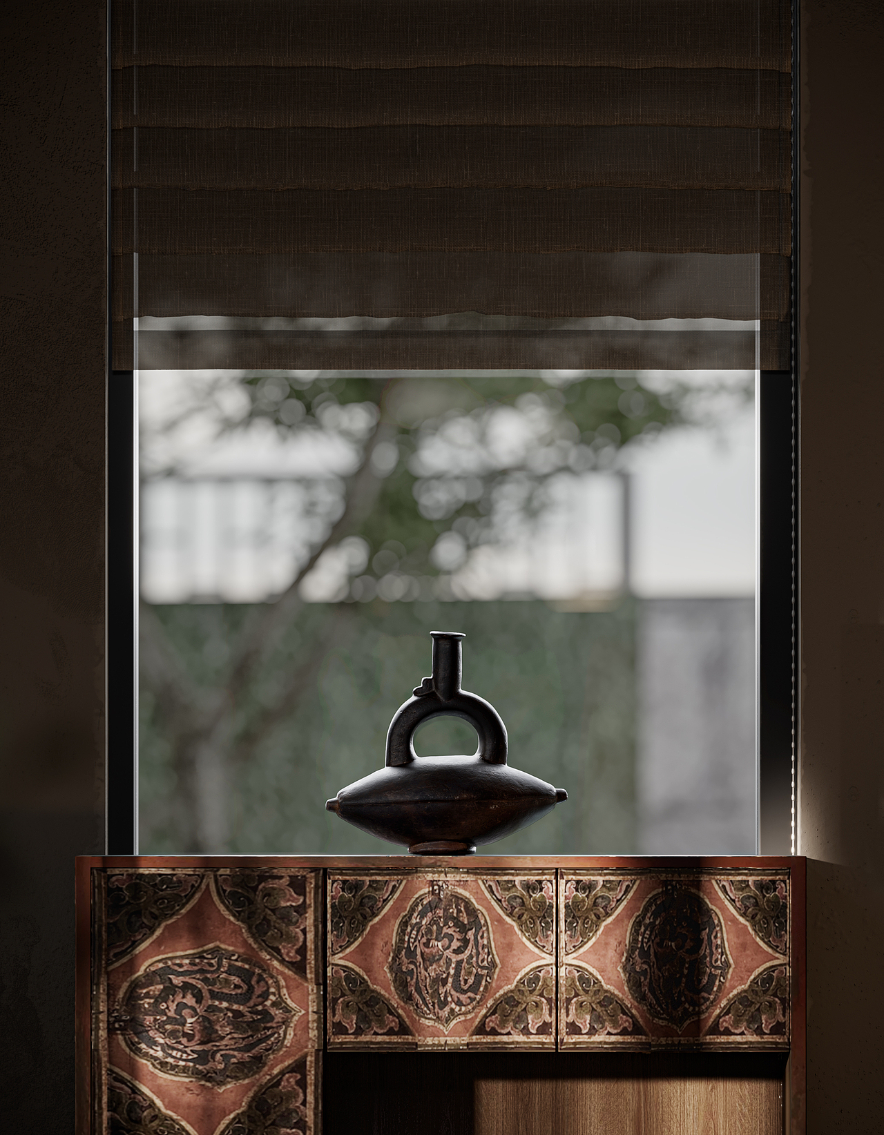 黑暗调子渲染作品