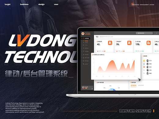 律动科技健身房B端管理系统