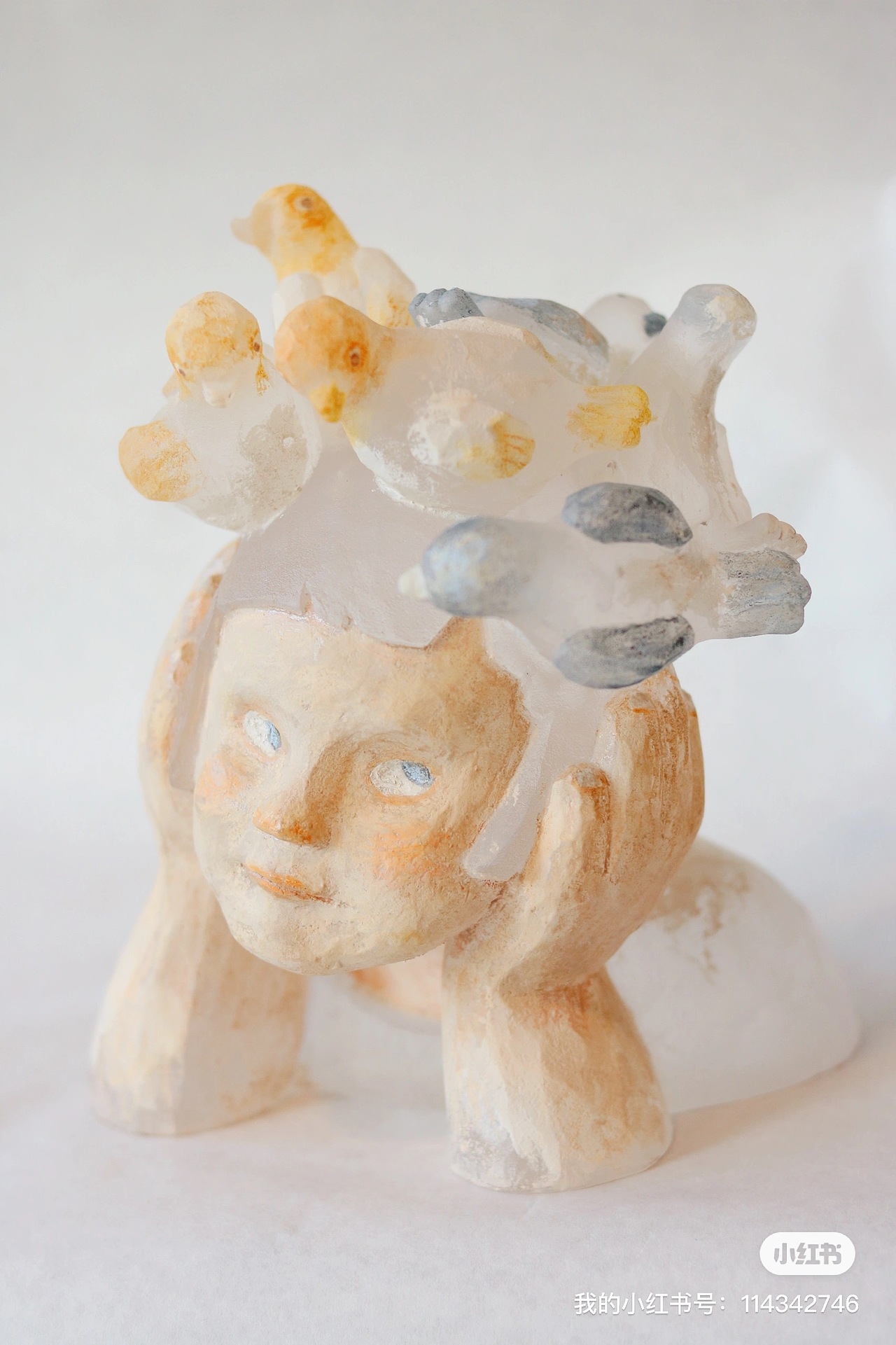 琉璃雕塑-叽叽喳喳