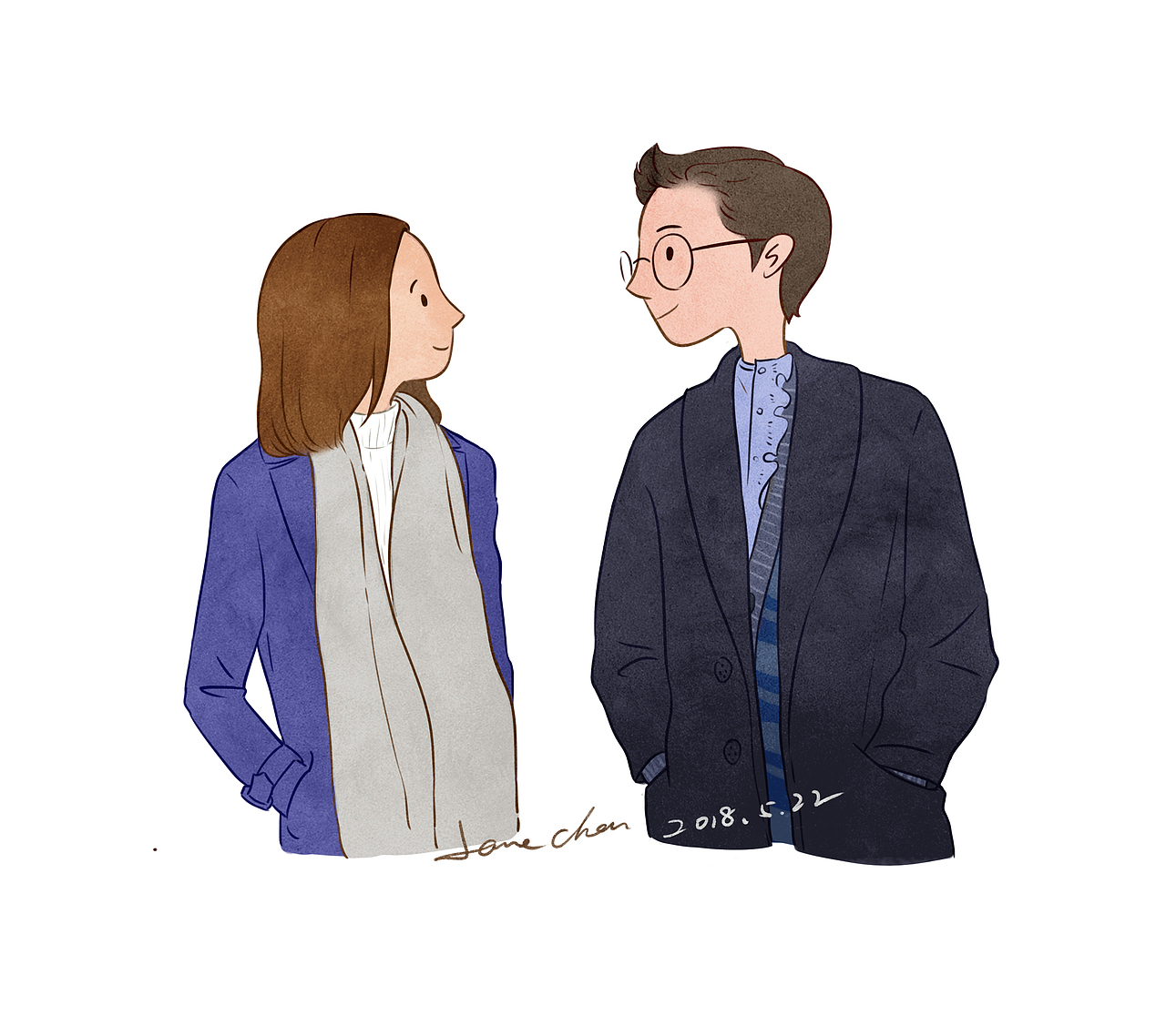 风格尝试（原创）（图ZMTE4NjEwODk2） - 创作习作 - 站酷设计师麦田狸原创素材 - 站酷ZCOOL