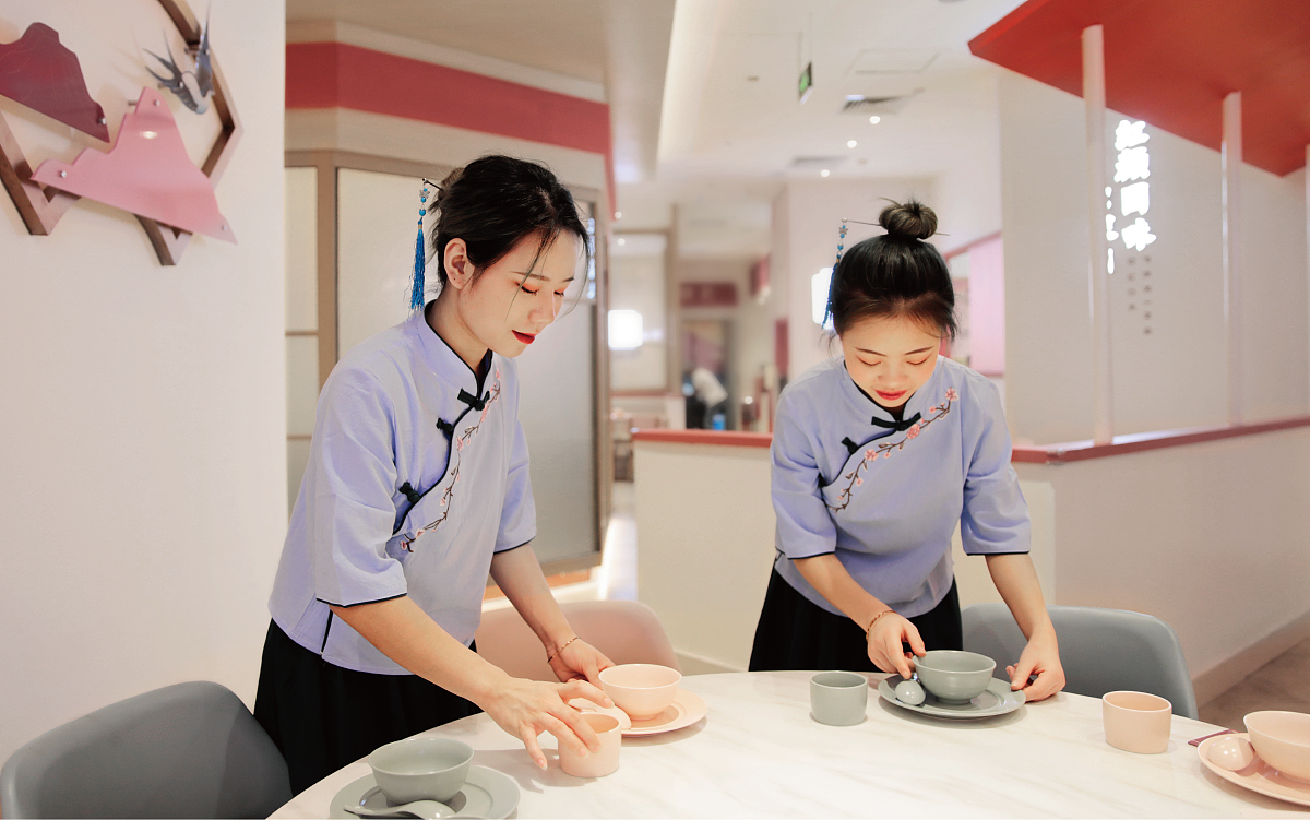 婉莊清远店 空间设计实景图 | 尚膳若水出品