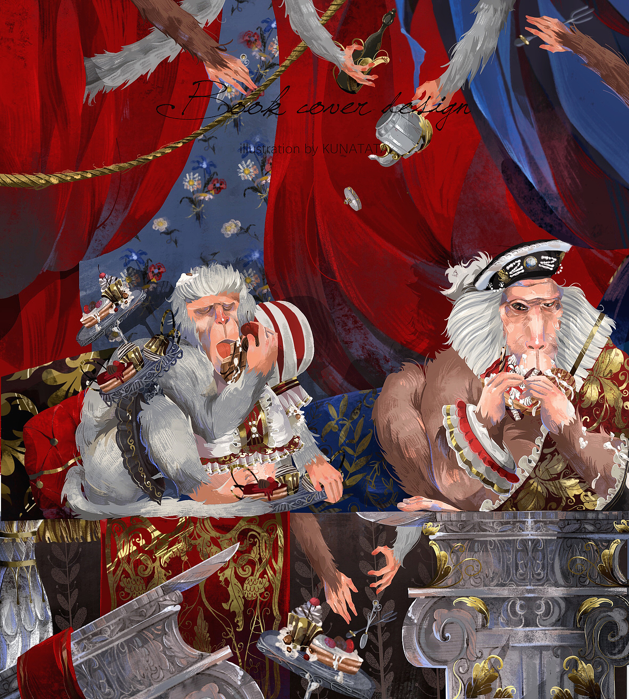 2019插画总结（图ZMTkwOTczMDky） - 商业插画 - 站酷设计师KUNATATA原创素材 - 站酷ZCOOL