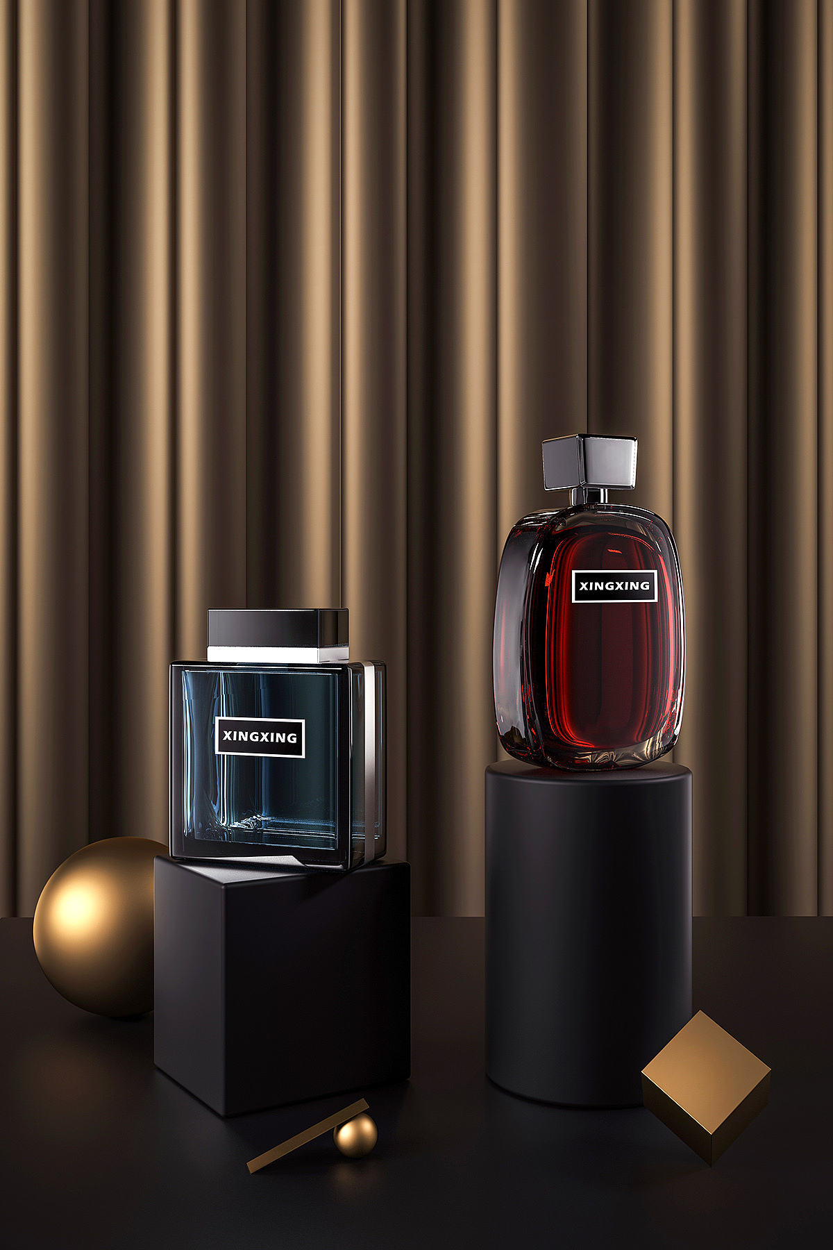 香水创意设计图