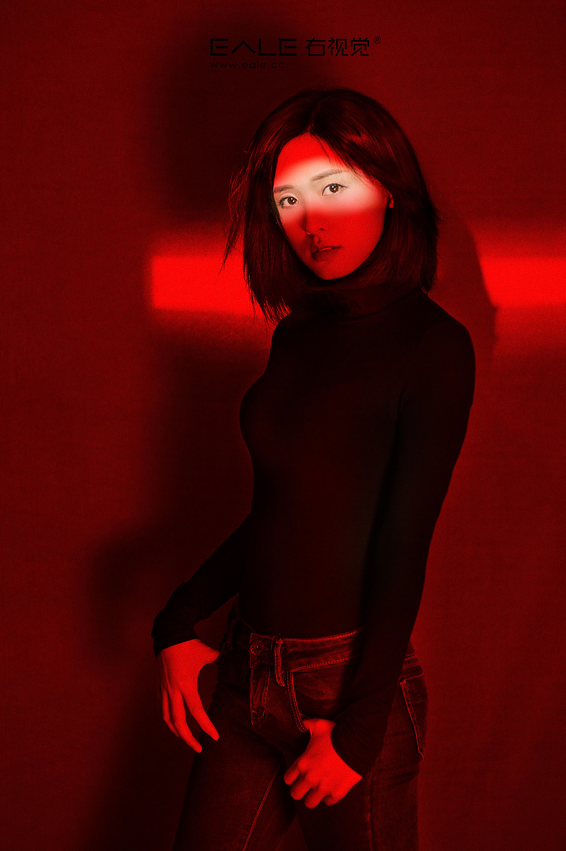 情绪人像大片 红与默