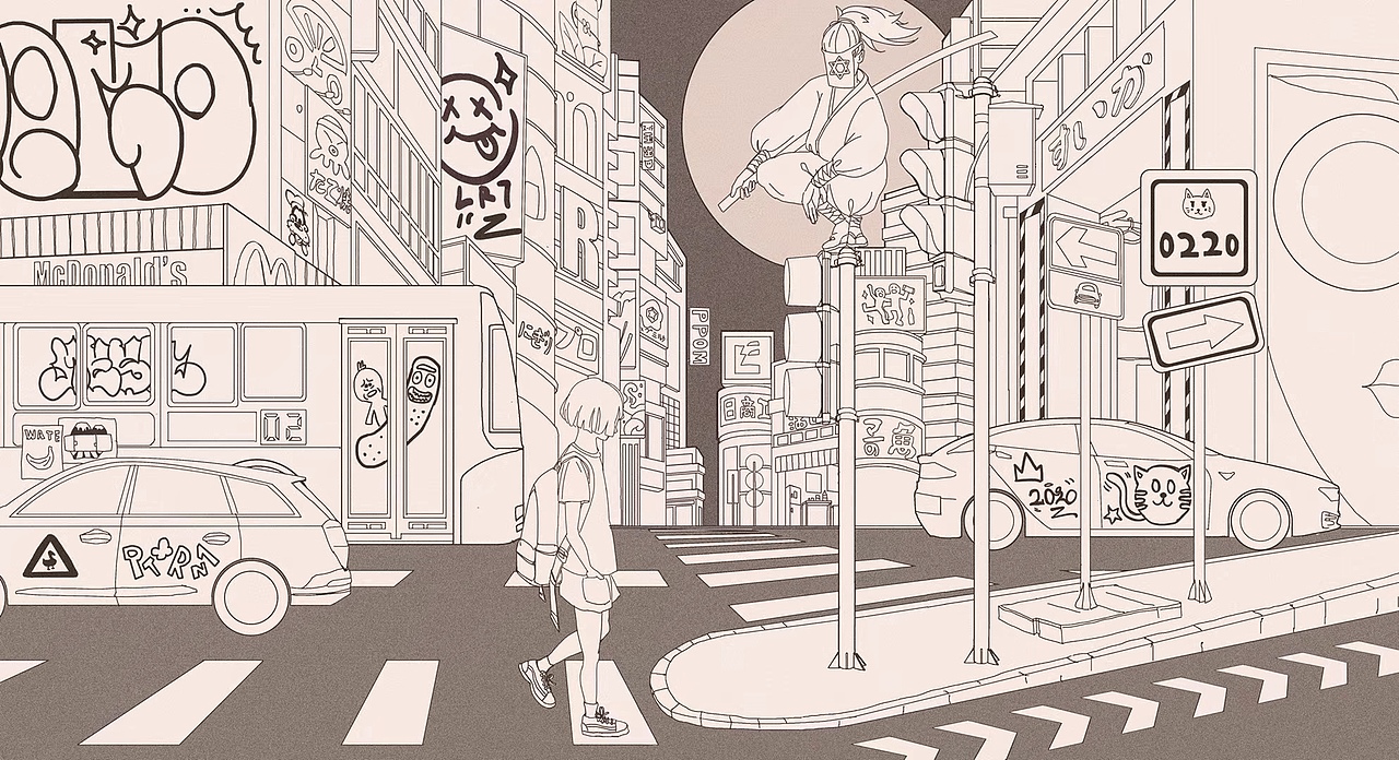 通勤幻想（图ZMjI5MDQ2NzE2） - 概念设定 - 站酷设计师团子的饲养员大人原创素材 - 站酷ZCOOL