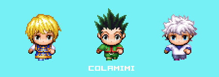 《像素大陆》像素动漫人物（图ZMTA1MTA4Mzcy） - 像素画 - 站酷设计师colamimi原创素材 - 站酷ZCOOL