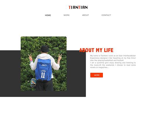 个人网站首页（个人主页-ZMzI5ODY4MTY=） - 个人网站 - 站酷设计师天天0509原创素材 - 站酷ZCOOL