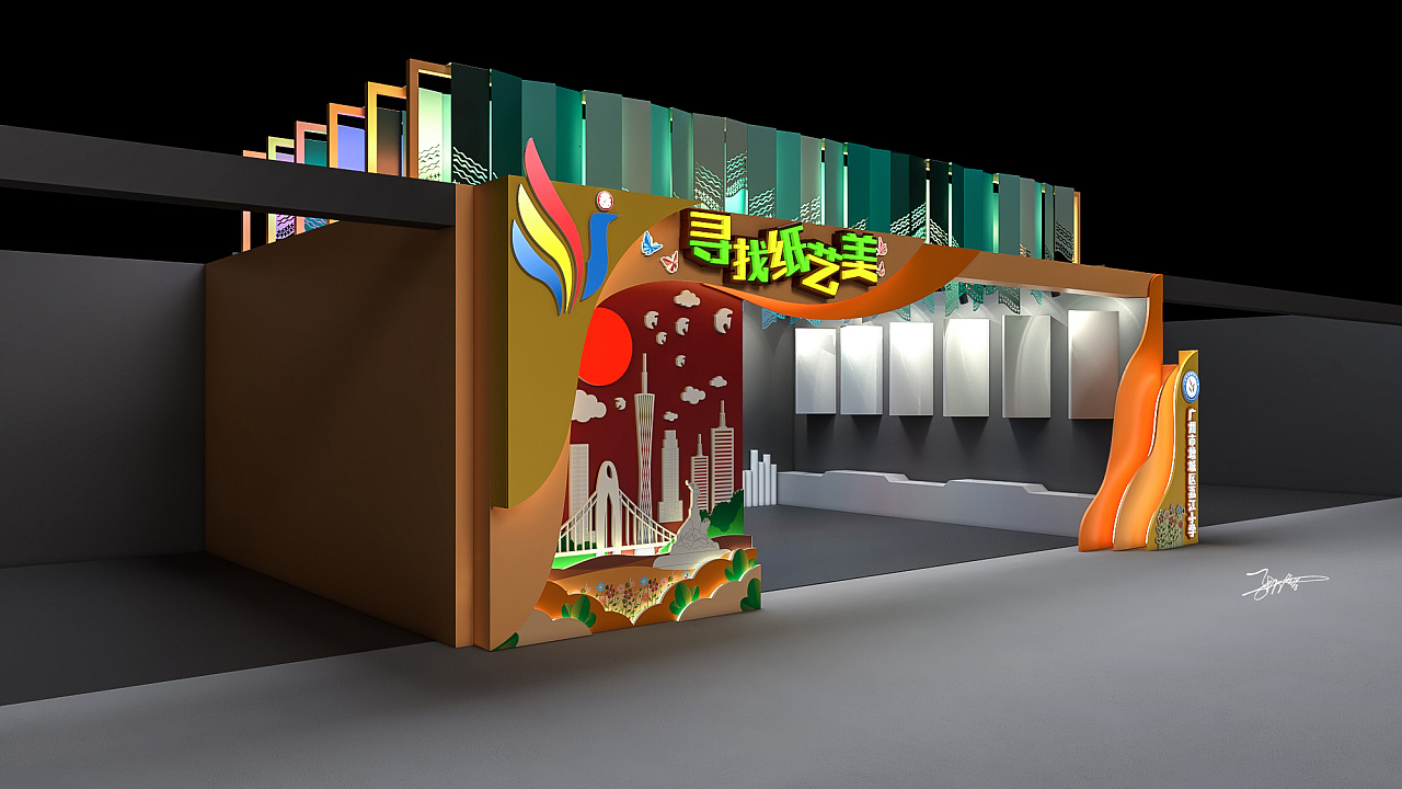 小学作品展|空间|展陈设计|设感 - 原创作品 - 站酷 (zcool)