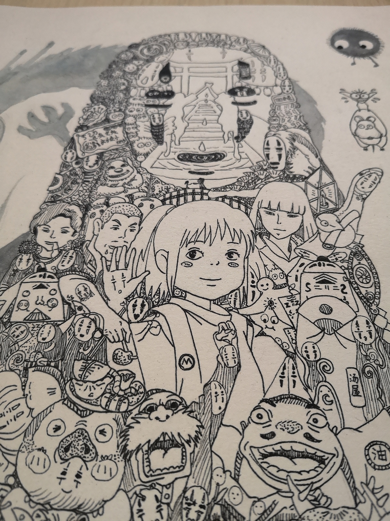 分享收藏标签宫崎骏无脸男千与千寻画中画黑白创作时间2019/08/01添加