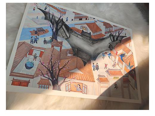 春蝠江南（个人主页-ZNDQ1NDk3MjQ=） - 艺术插画 - 站酷设计师王大霜AS2O3原创素材 - 站酷ZCOOL