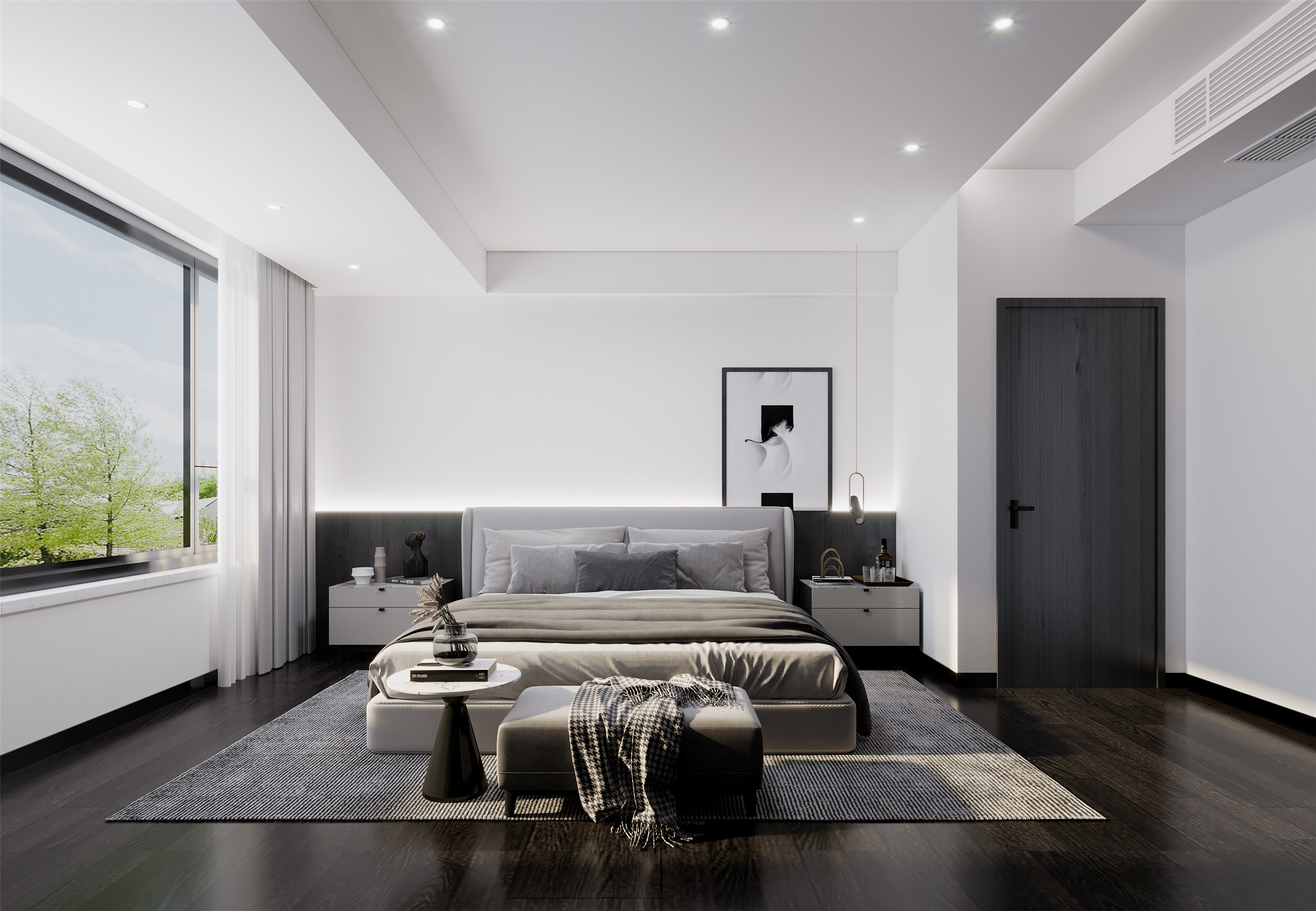 黑白灰极简主义