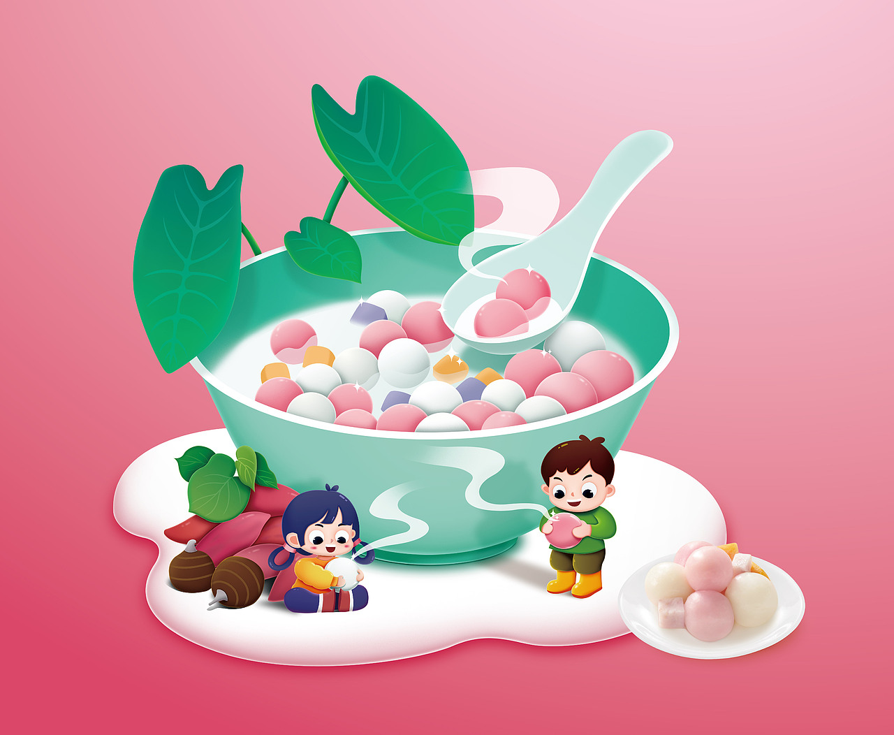 合口味|小汤圆