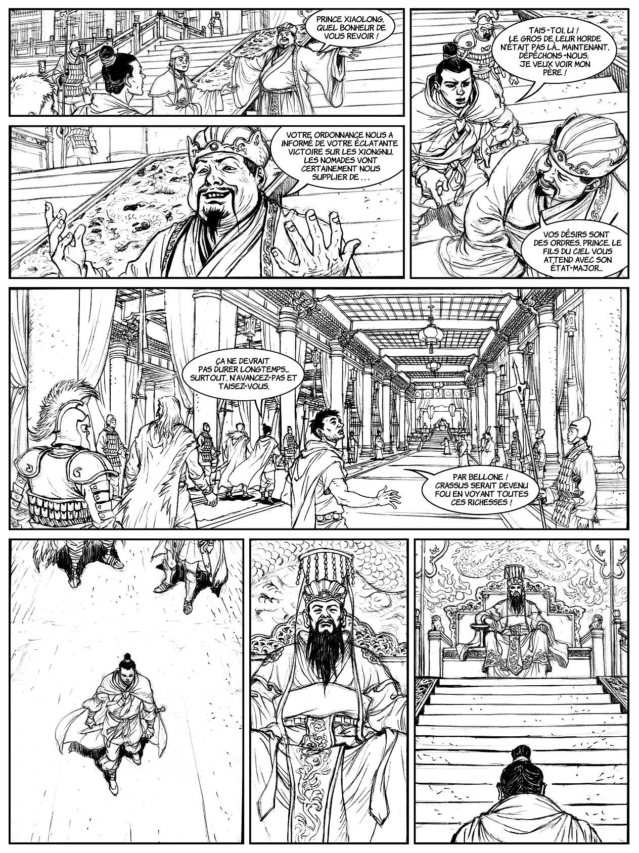 几页法国漫画铅笔草稿（图ZMzk2ODM2ODQ=） - 单幅漫画 - 站酷设计师杨咩原创素材 - 站酷ZCOOL