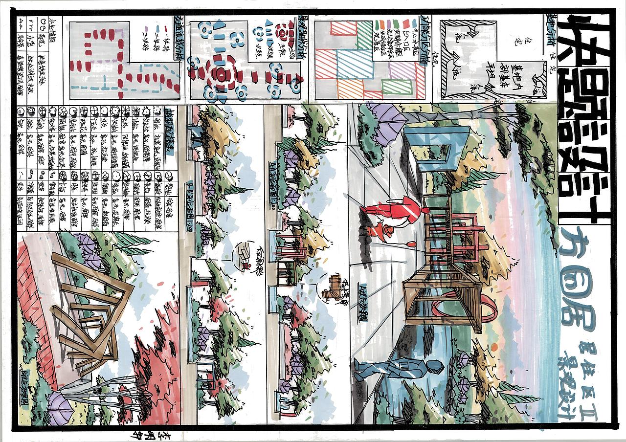景观快题（图ZMjc5MDU4NjU2） - 景观设计 - 站酷设计师大禹手绘00学长原创素材 - 站酷ZCOOL
