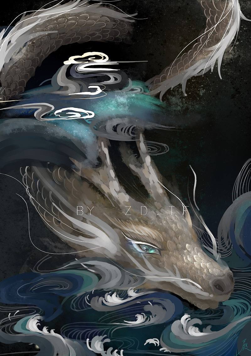 龙（图ZMjI5MjA5NDYw） - 艺术插画 - 站酷设计师ZDtf原创素材 - 站酷ZCOOL