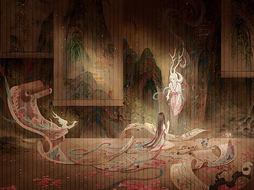 畫非畫~（個人主頁-ZNTU5MjEzMDA=） - 商業(yè)插畫 - 站酷設計師既明JM原創(chuàng)素材 - 站酷ZCOOL