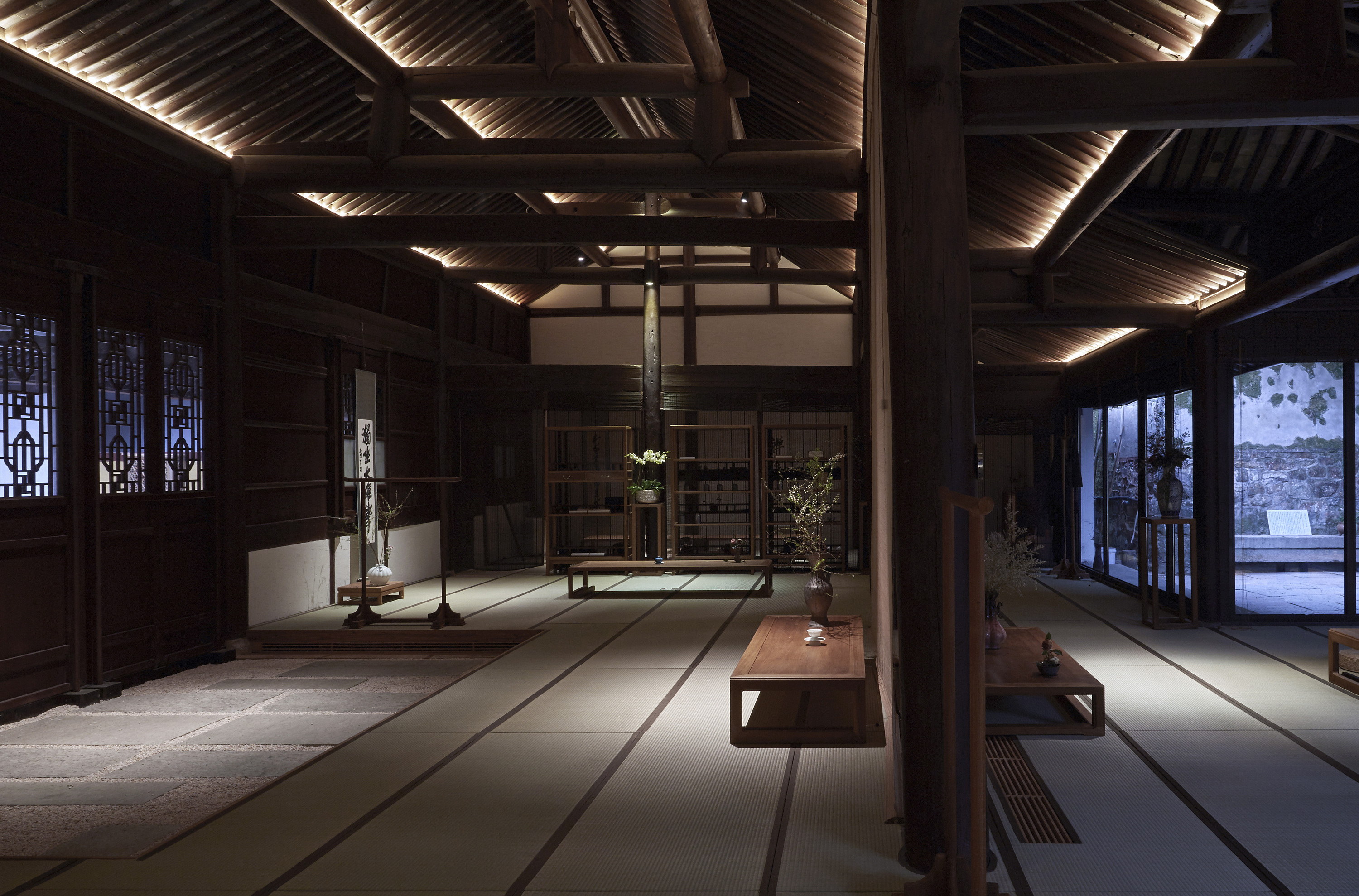 天童寺:默照茶堂