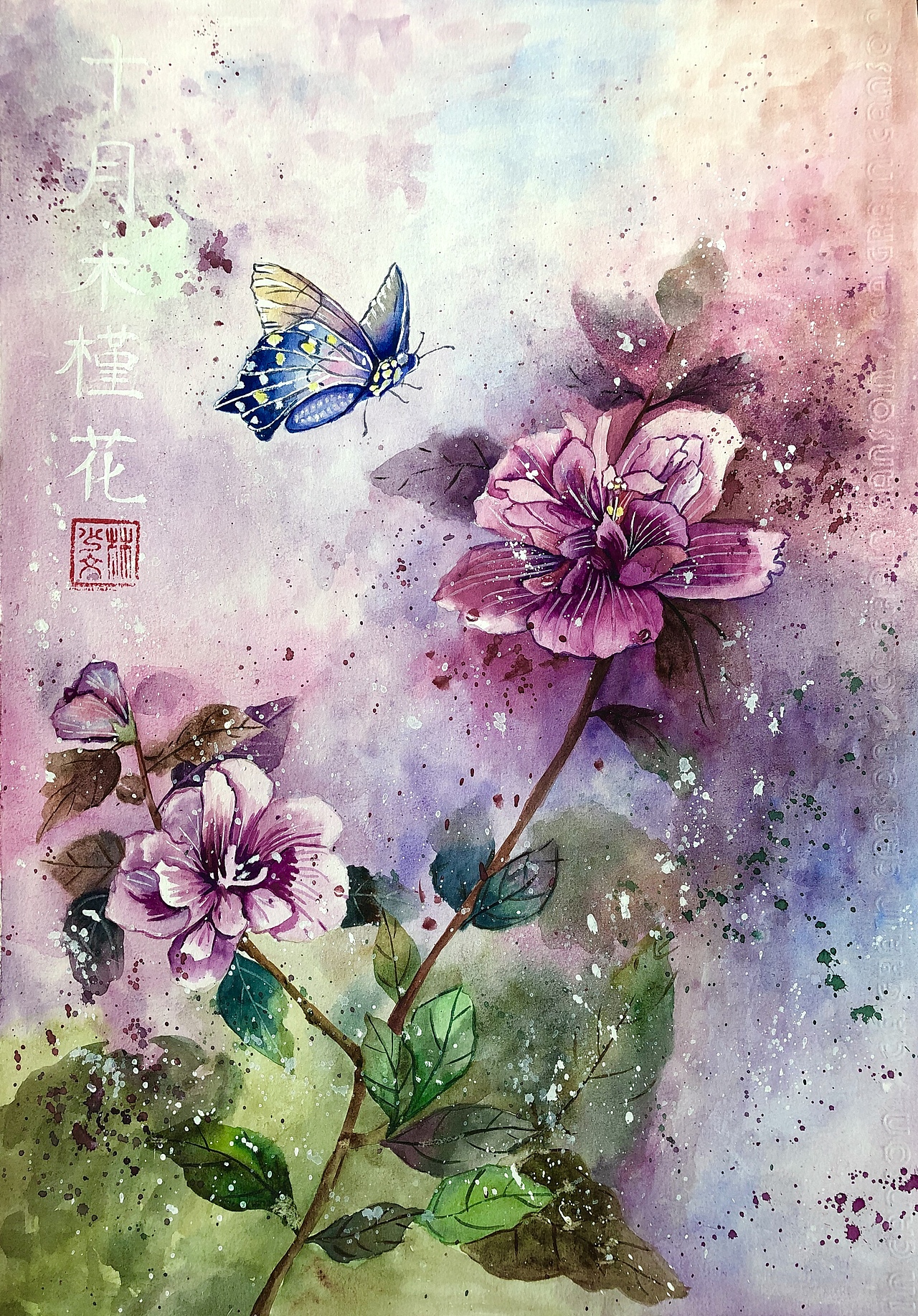 🌸🌺（图ZMjIyNjkzODIw） - 绘画 - 站酷设计师Ei菁芬原创素材 - 站酷ZCOOL