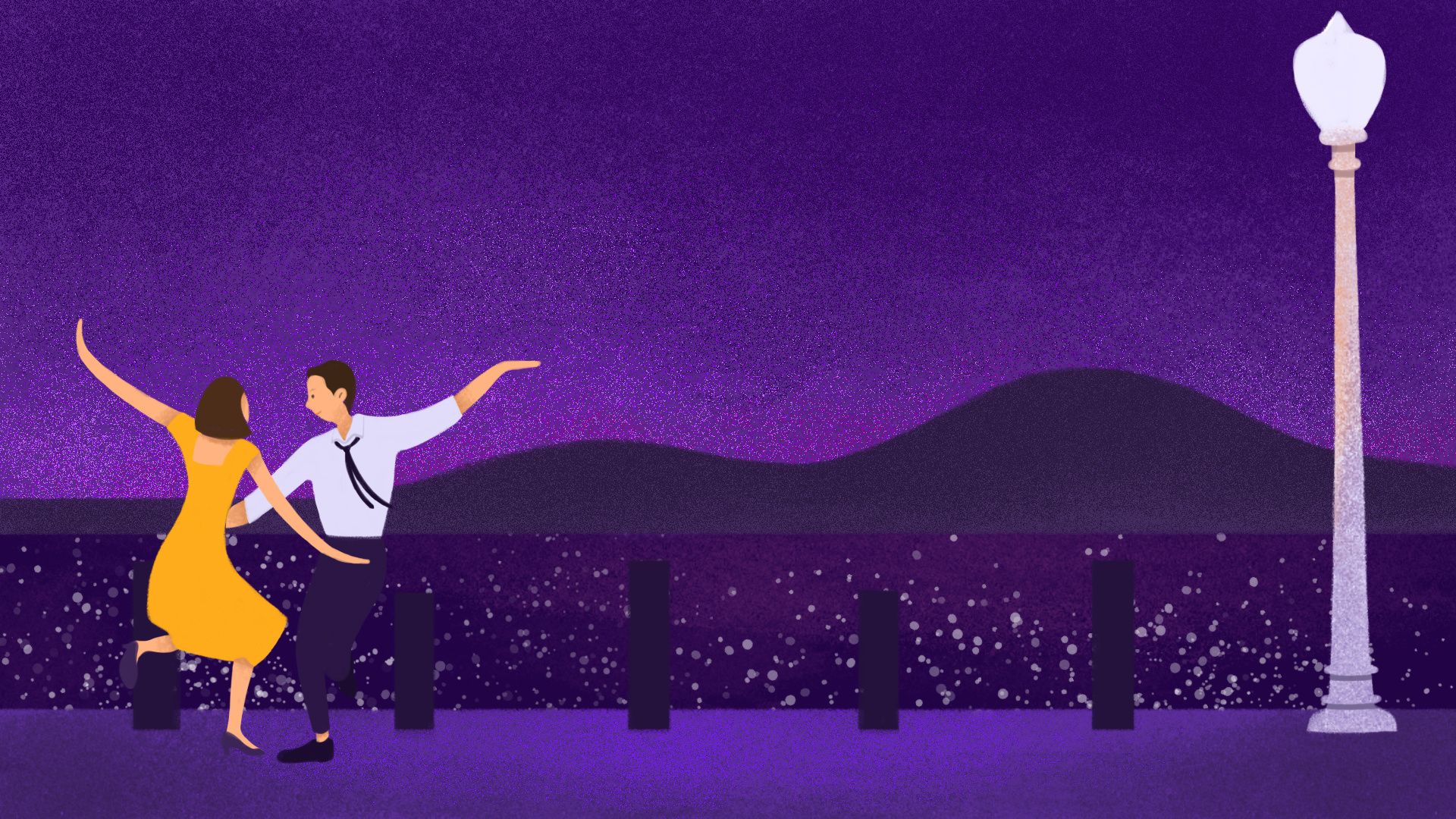 lalaland|插画|插画习作|mercyk - 原创作品 - 站酷 (zcool)