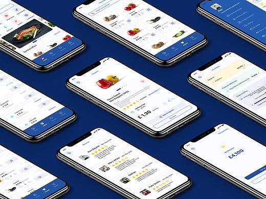  || UI/UX || Tesco Redesign Mobile App