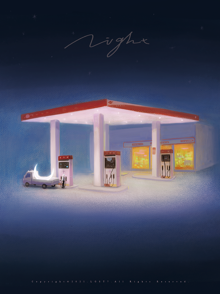 一切如常,好好生活|插画|商业插画|lost7_原创作品-站酷zcool