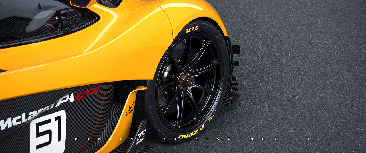 【 McLaren _ P1 GTR】