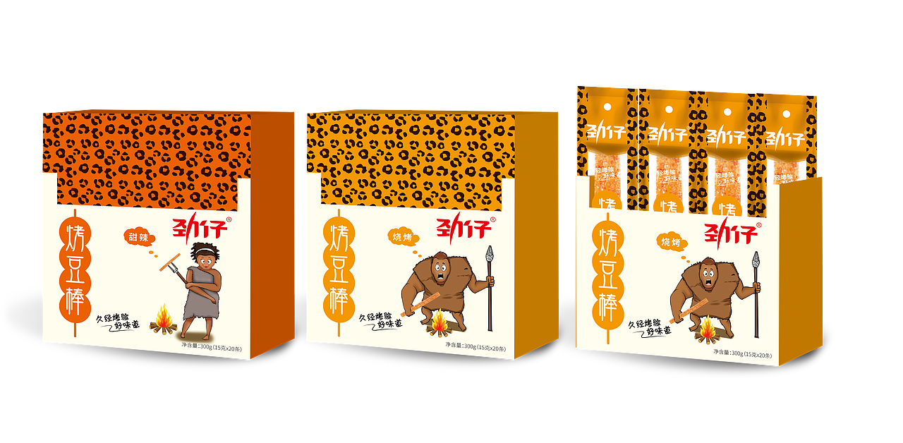 烤豆棒包装设计