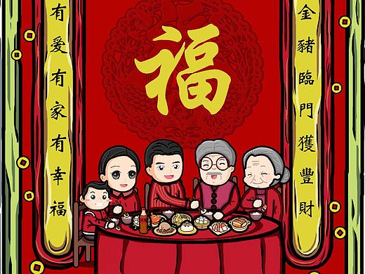 2019新年系列海报