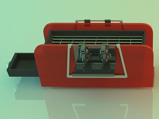 便携式烧烤架设计 学生作品