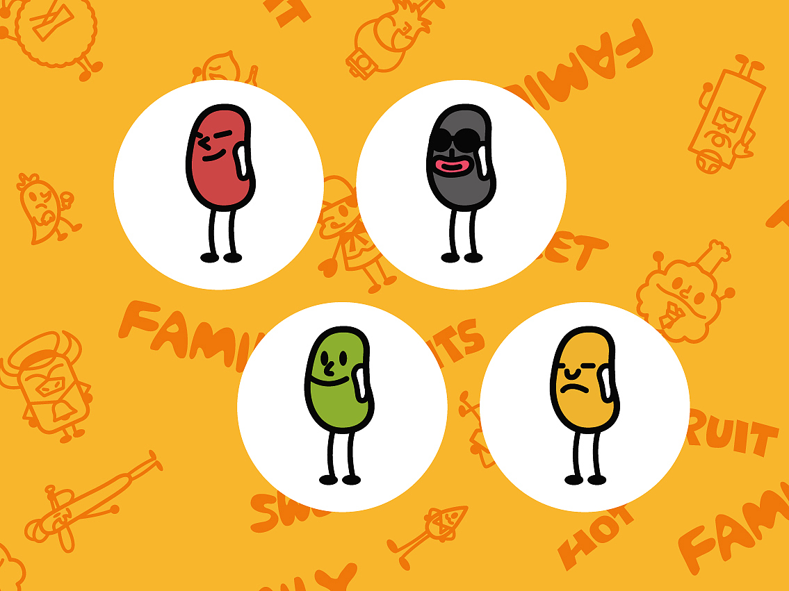 良品铺子-吉祥物家族设定