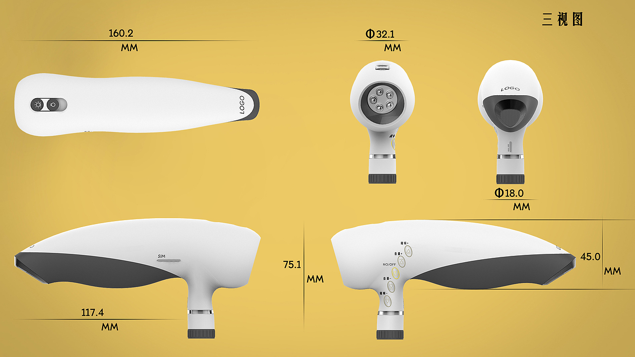 智能手杖设计（图ZMjAyODU0Mjg=） - 人机交互 - 站酷设计师Kevidence原创素材 - 站酷ZCOOL