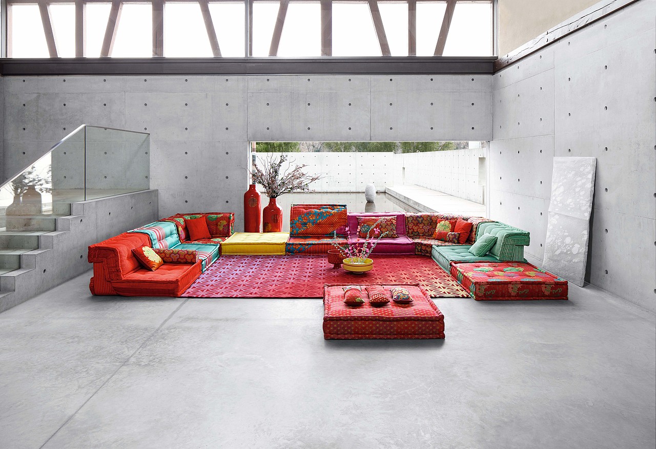 roche bobois 罗奇堡经典系列——mah jong 麻将沙发