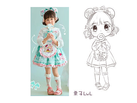 Procreate插画漫画人物(个人主页-ZNjY0ODgzMjg=) - 儿童插画 - 站酷设计师栗子LwL原创素材 - 站酷ZCOOL