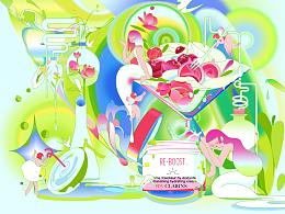 my CLARINS寻找天然好食肌