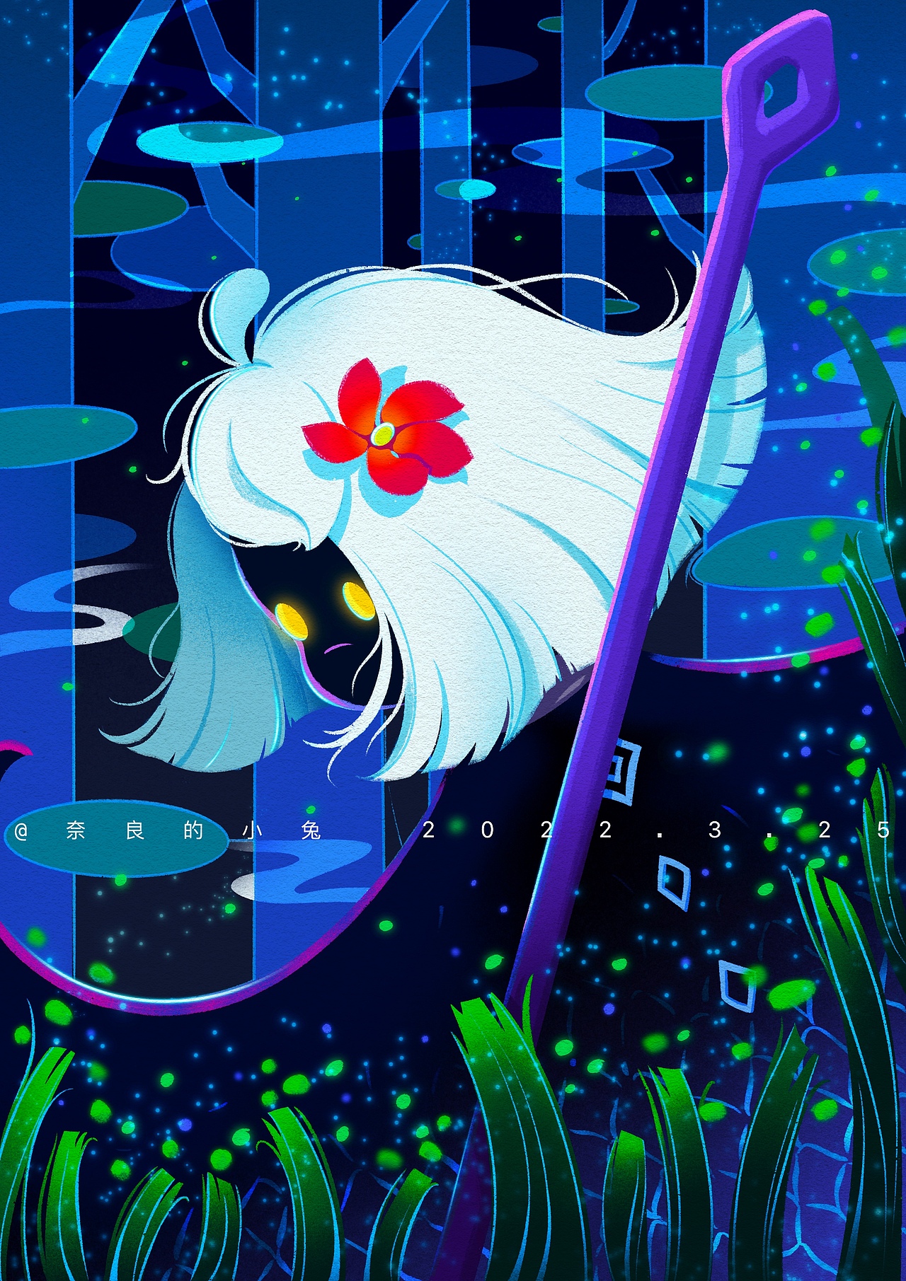 ·๑ 小兔插画 ๑·原创：小王子-王子的森林（图ZMjk0MzY2MDU2） - 商业插画 - 站酷设计师奈良的小兔原创素材 - 站酷ZCOOL