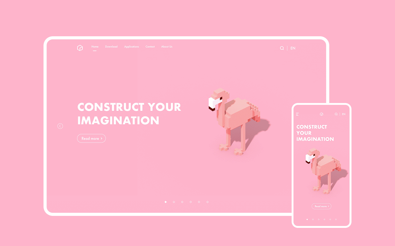 PIXEL ANIMAL——立体像素动物设计（图ZMjU3MzE1NTg0） - 品牌 - 站酷设计师呆子远原创素材 - 站酷ZCOOL
