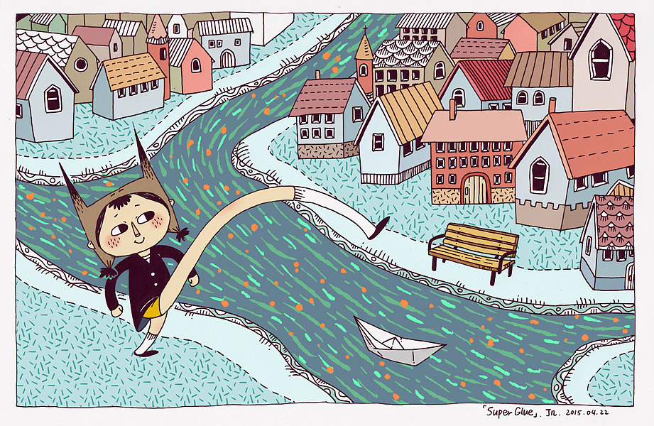 【Super Glue】短篇漫画