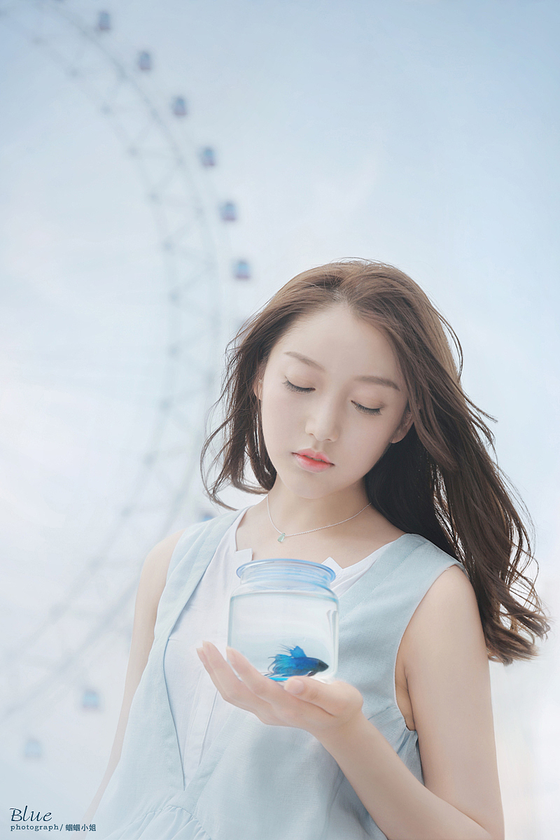 BLUE（图ZMzE4MzYyODg=） - 人像摄影 - 站酷设计师摄影师蝈蝈小姐原创素材 - 站酷ZCOOL
