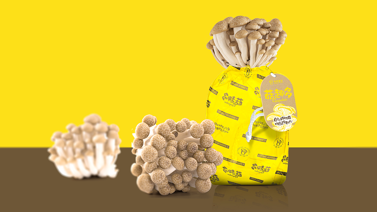 知君菌业品牌形象设计（图ZMjIyMDAyNTQ4） - 品牌 - 站酷设计师90邦设计工作室原创素材 - 站酷ZCOOL