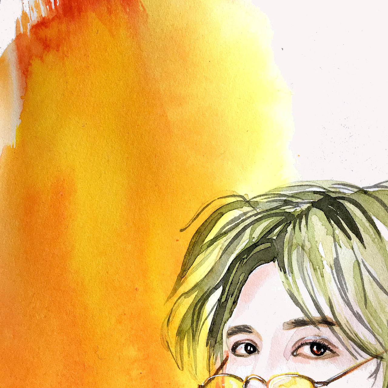 丹阳手绘/薛子谦/认真的雪