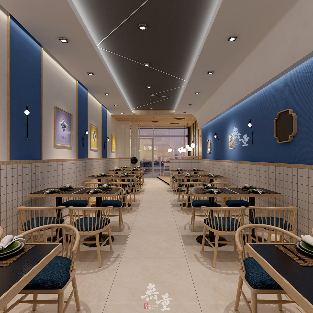 陕西专业米线店装修设计