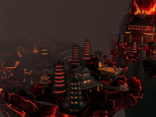 熔巖（個人主頁-ZNTU3Mjc2NDQ=） - 場景 - 站酷設計師一團小糯米原創(chuàng)素材 - 站酷ZCOOL